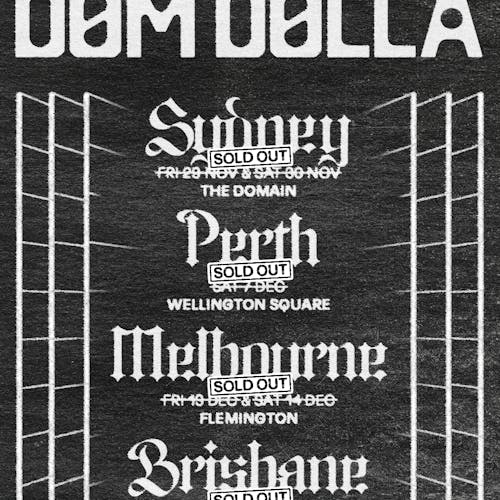 Dom Dolla Australia 2024