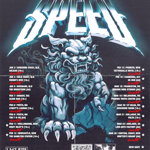 SPEED AUSTRALIA TOUR '25