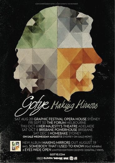 Making Mirrors Album tour