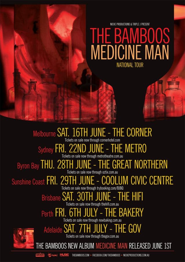 The Bamboos Medicine Man Tour