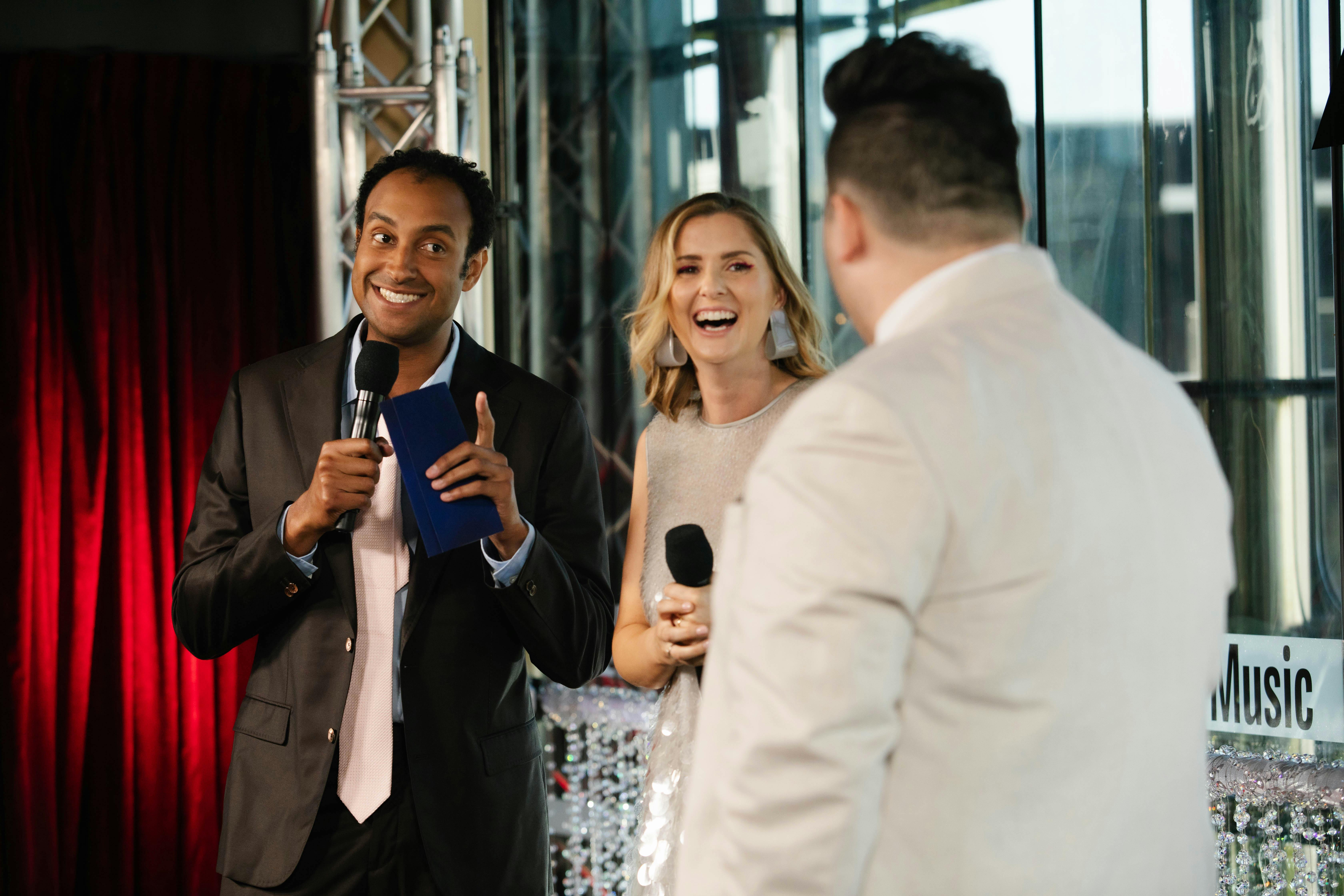 Matt Okine, KLP and Mitch Churi