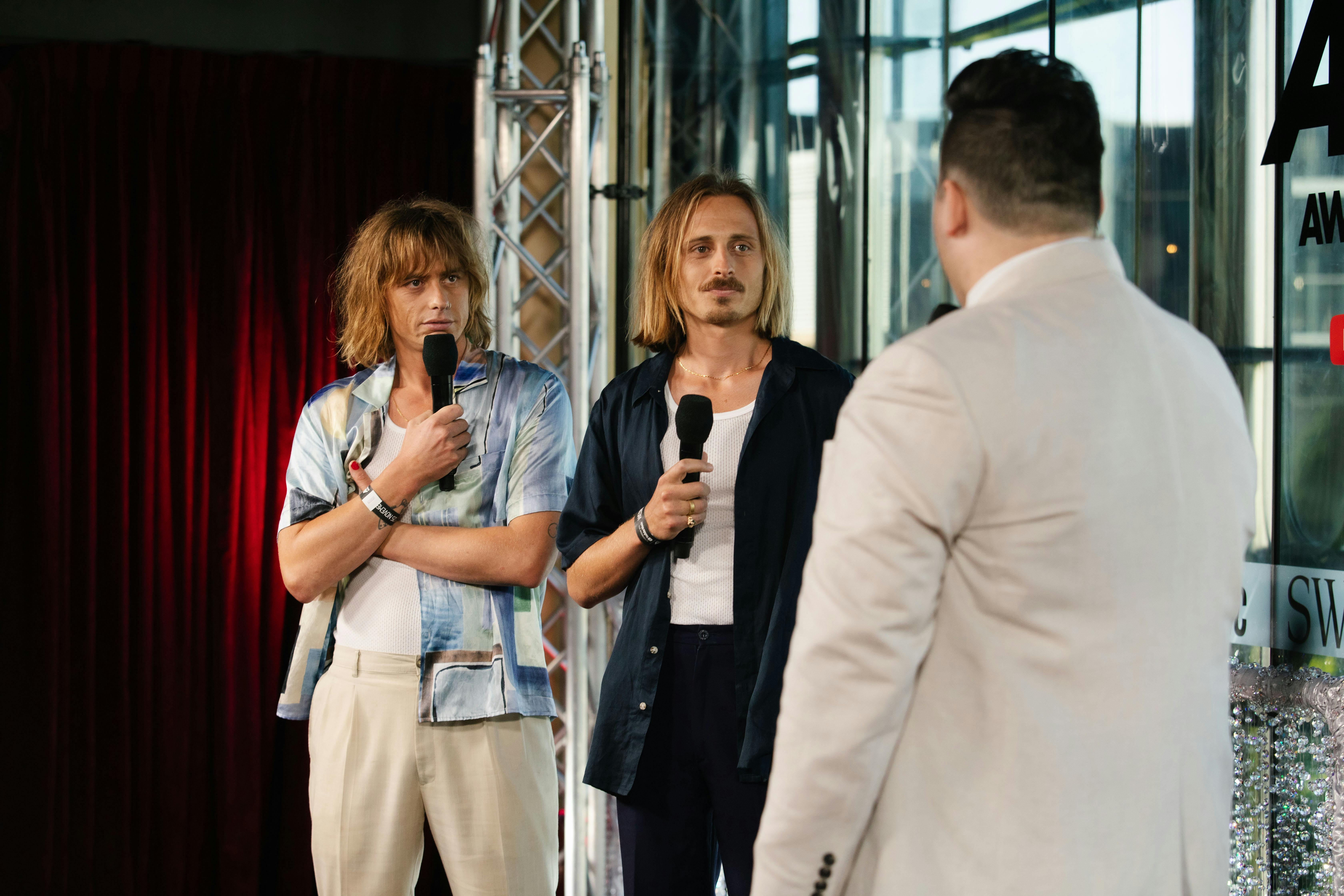 Lime Cordiale and Mitch Churi