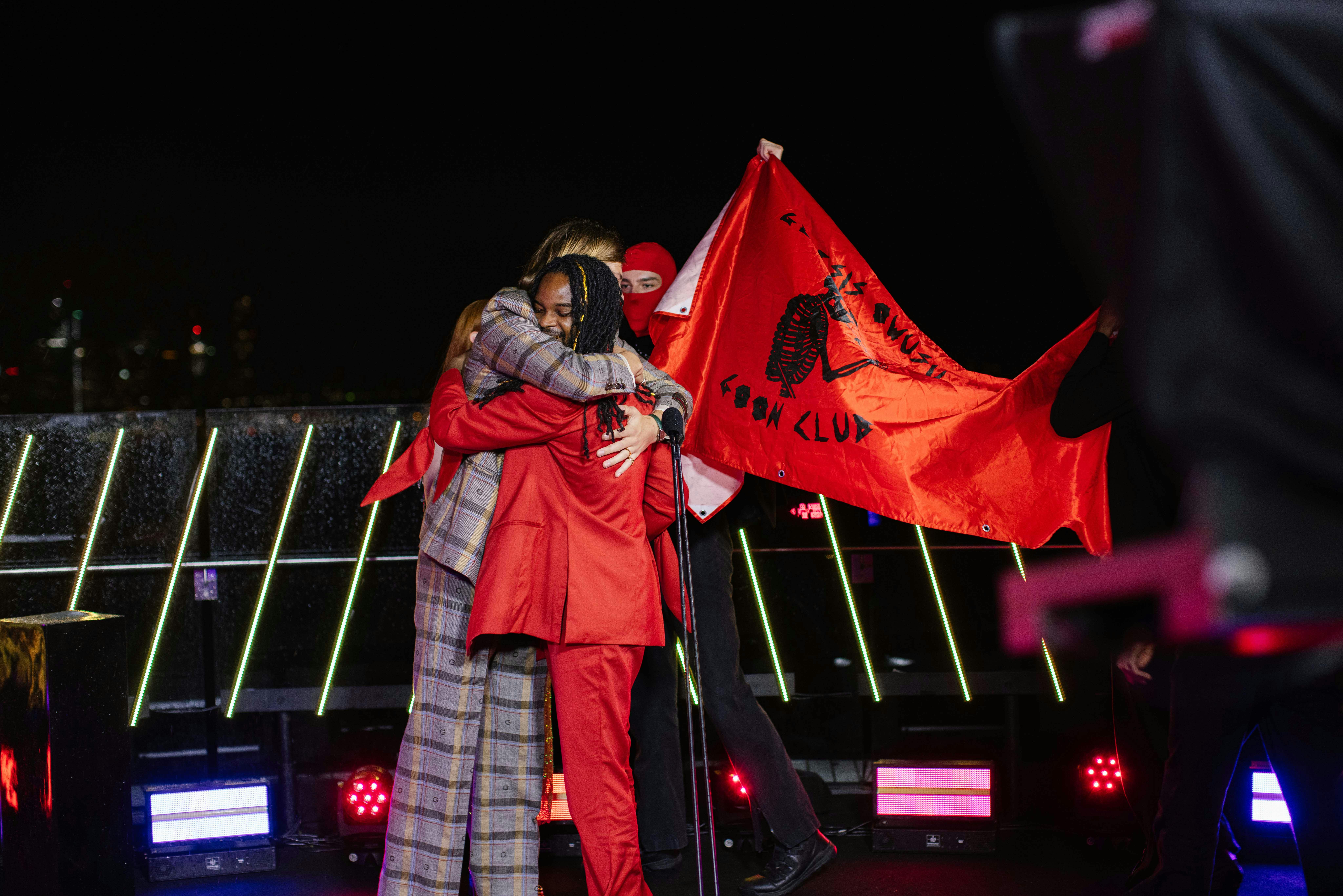 Ruel congratulates Genesis Owusu