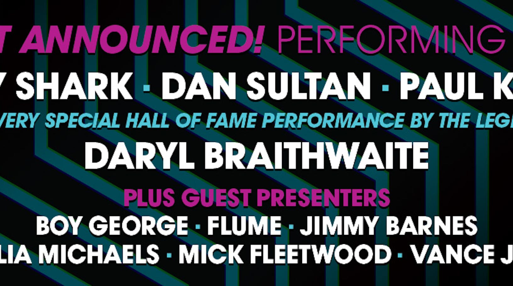 Final Round Of Australian Performers And A First Look At Confirmed Presenters For The 2017 Aria Awards With Apple Music