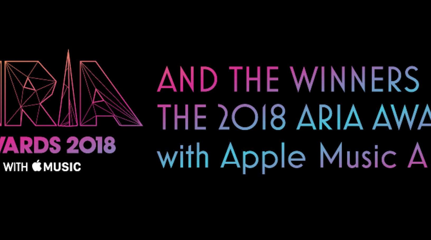 And The ARIA Award Goes To...