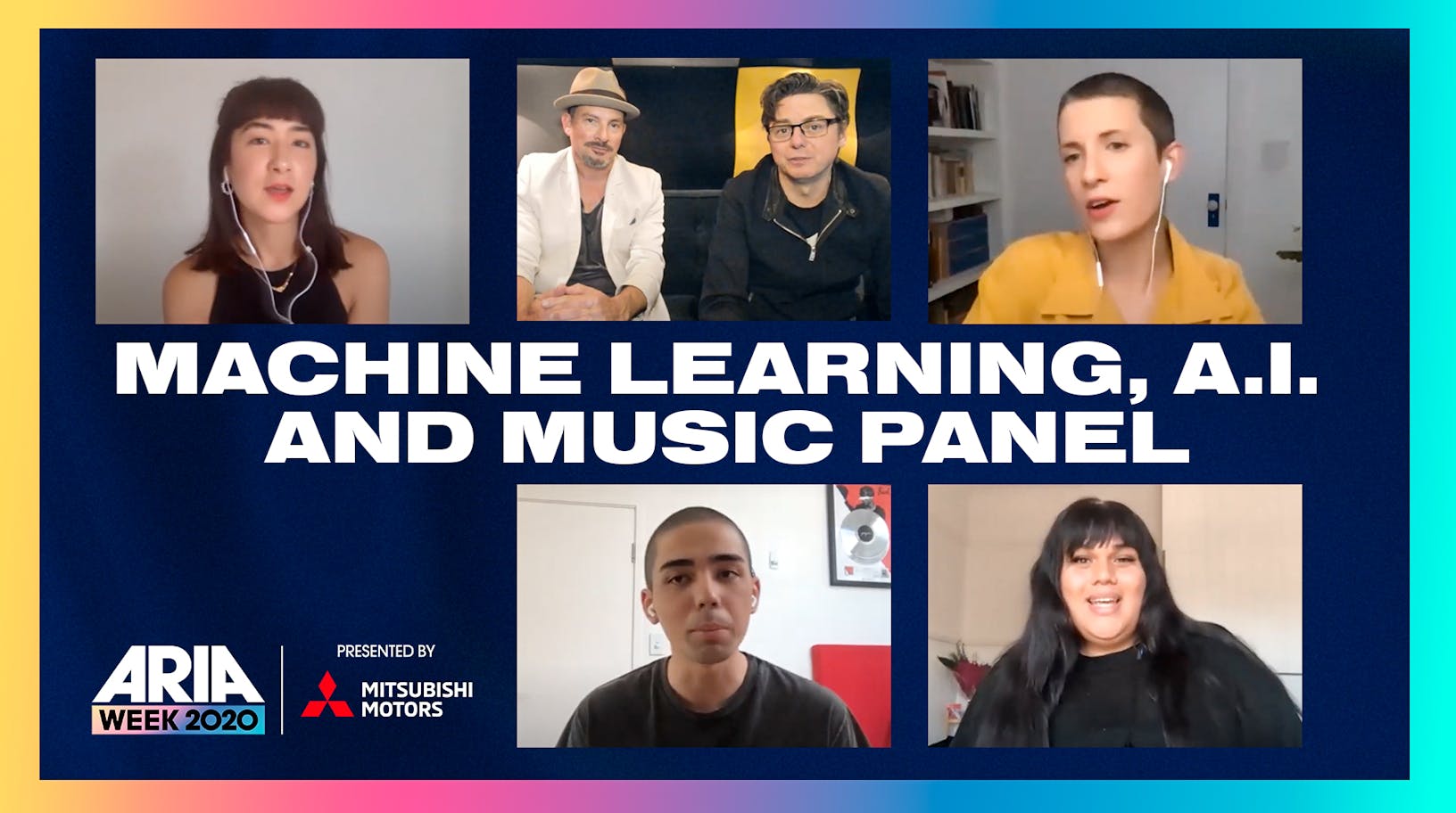 ARIA Masterclass: Machine Learning, A.I. & Music ARIA Masterclass: Machine Learning, A.I. & Music
