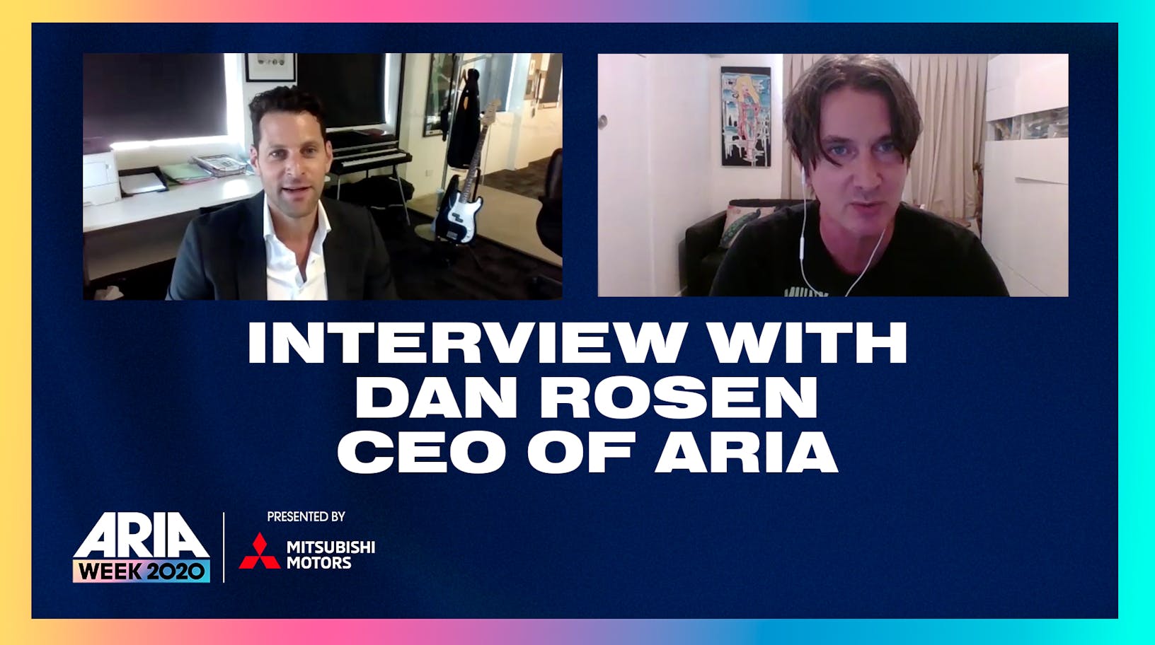 ARIA Masterclass 2020: Dan Rosen