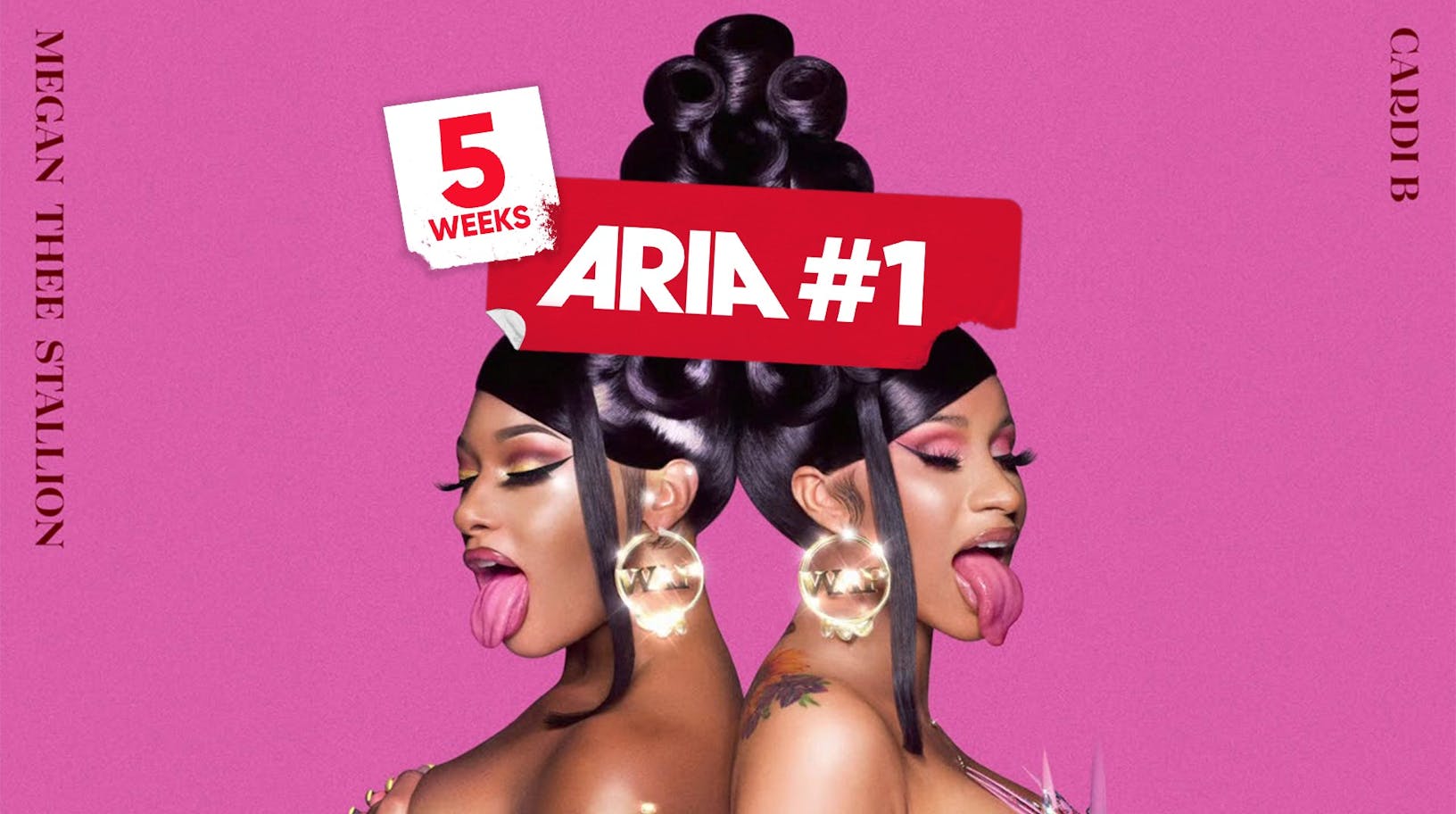Cardi B's Fifth Top 1 on The ARIA Singles Chart with WAP