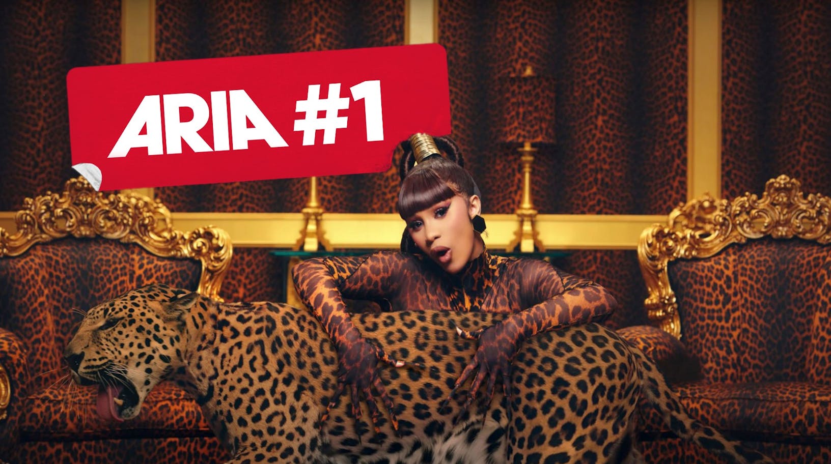 Cardi B holds the ARIA Singles Chart #1 for a third week with WAP