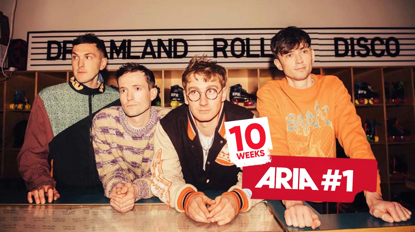 Glass Animals make it ten weeks at #1 on ARIA Singles Chart with Heat Waves