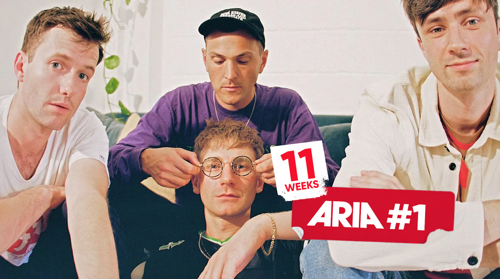 Heat Waves gives Glass Animals eleven weeks at ARIA #1