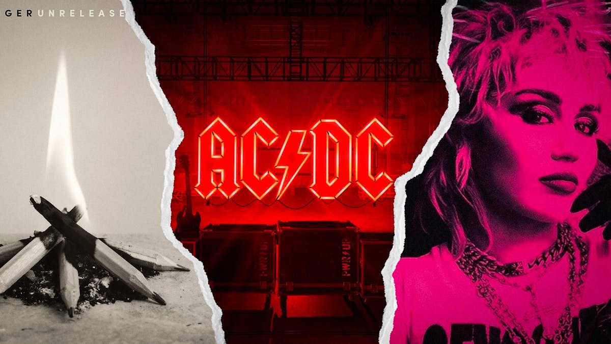 Powderfinger and Miley Cyrus battle AC/DC at the top of this week's ...