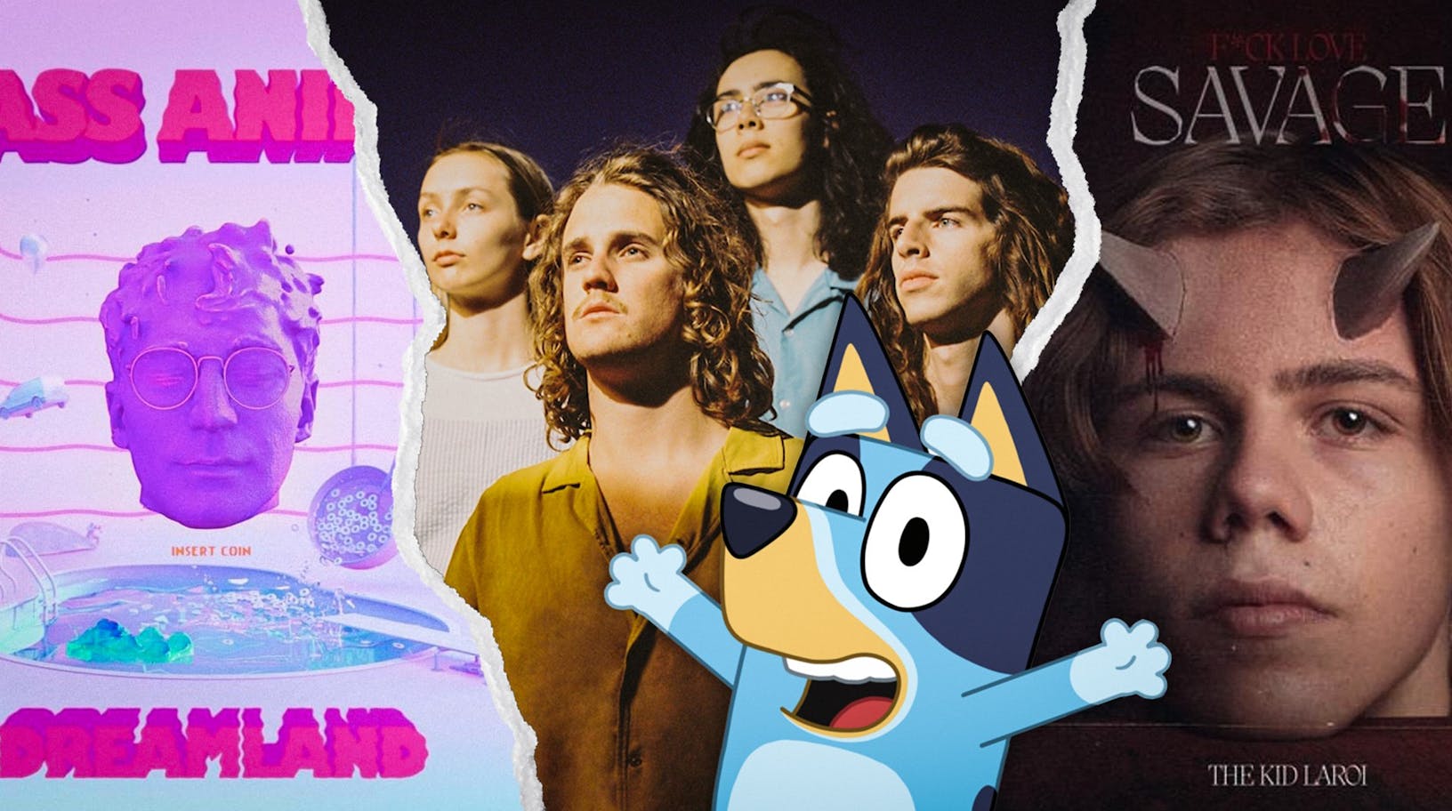 Bluey, The Kid Laroi, Glass Animals, Spacey Jane could all impact this week's ARIA Charts