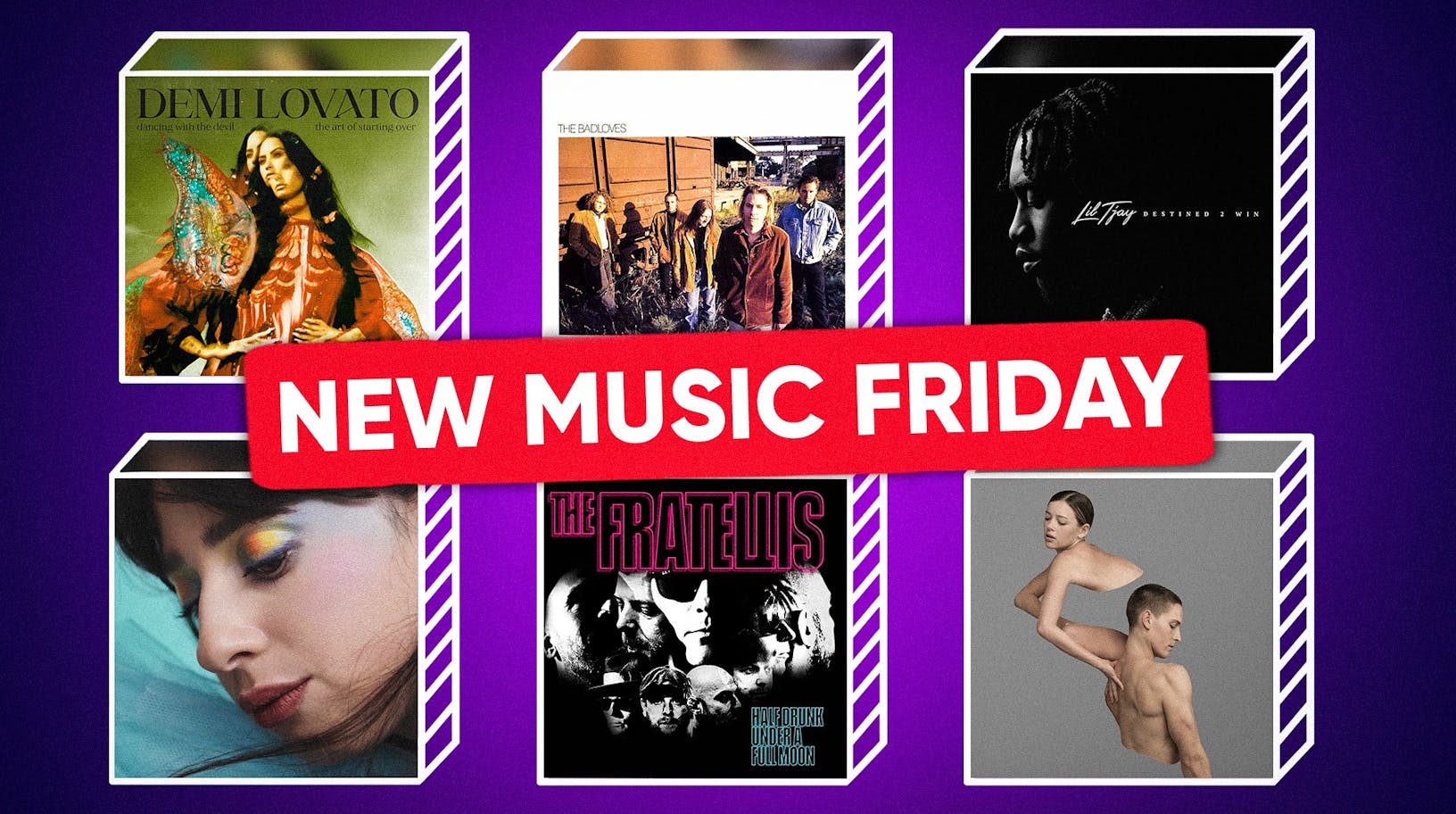 #NewMusicFriday: Demi Lovato, Lil Tjay, Badloves, The Fratellis and more out now!