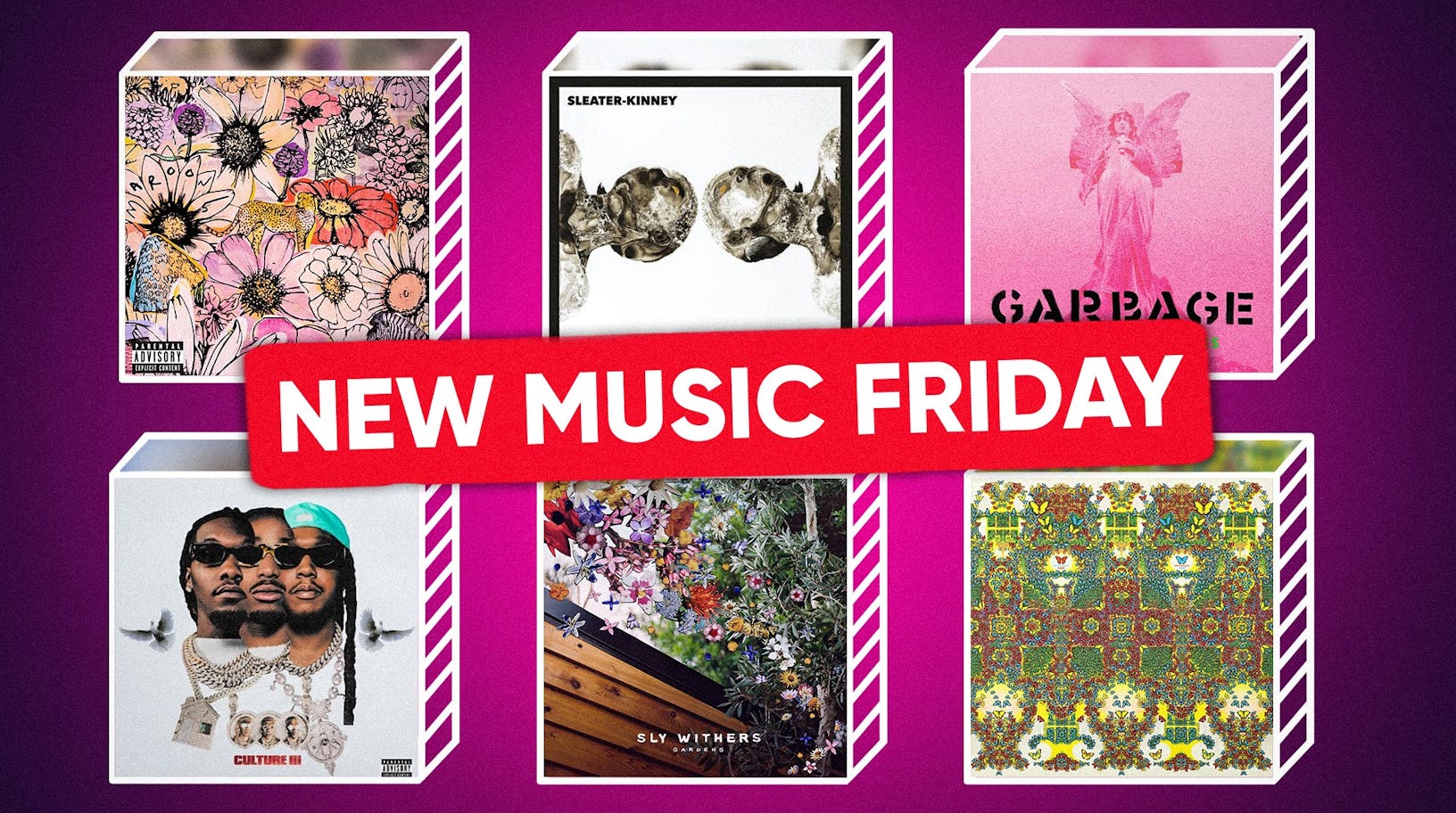 #NewMusicFriday: King Gizzard, Sleater-Kinney, Maroon 5, Garbage and more out now!