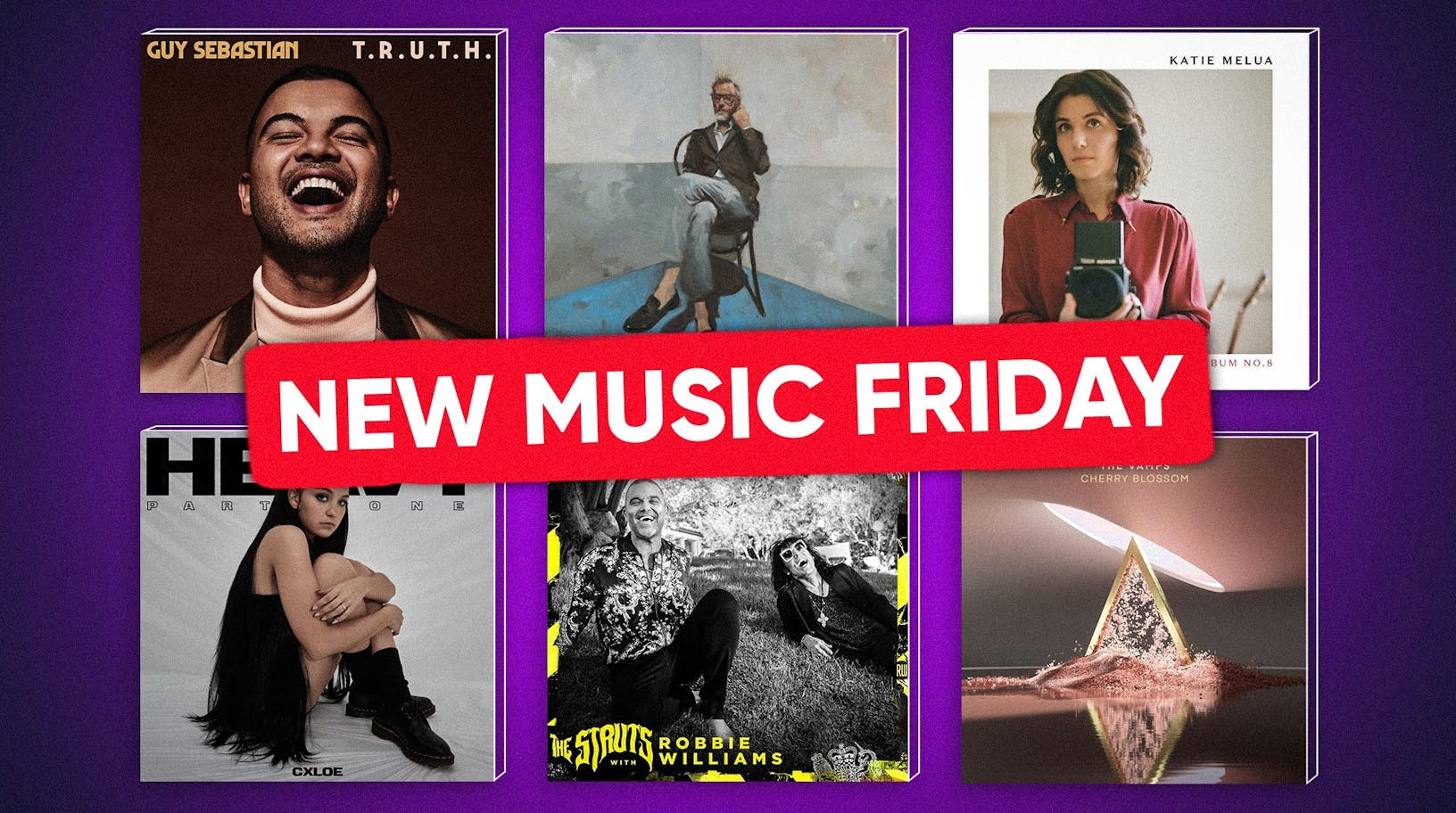 #NewMusicFriday: Guy Sebastian, CXLOE, Matt Berninger and more out now