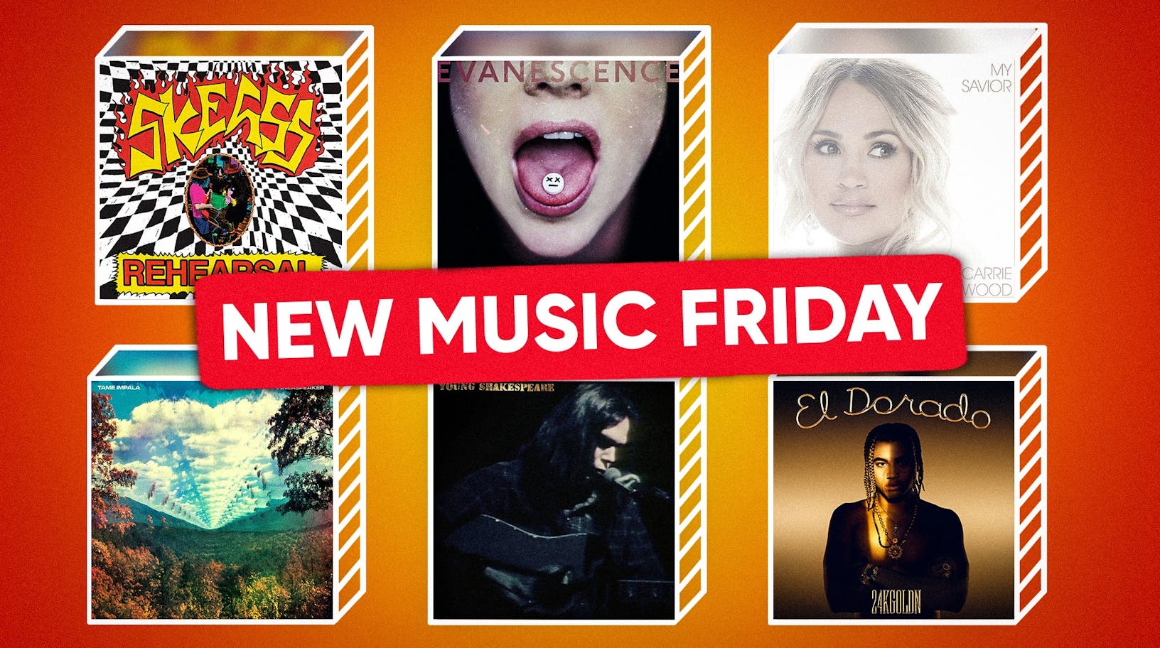 #NewMusicFriday: Evanescence, Skeggs, Carrie Underwood, Soul Movers, Tame Impala and more out now!