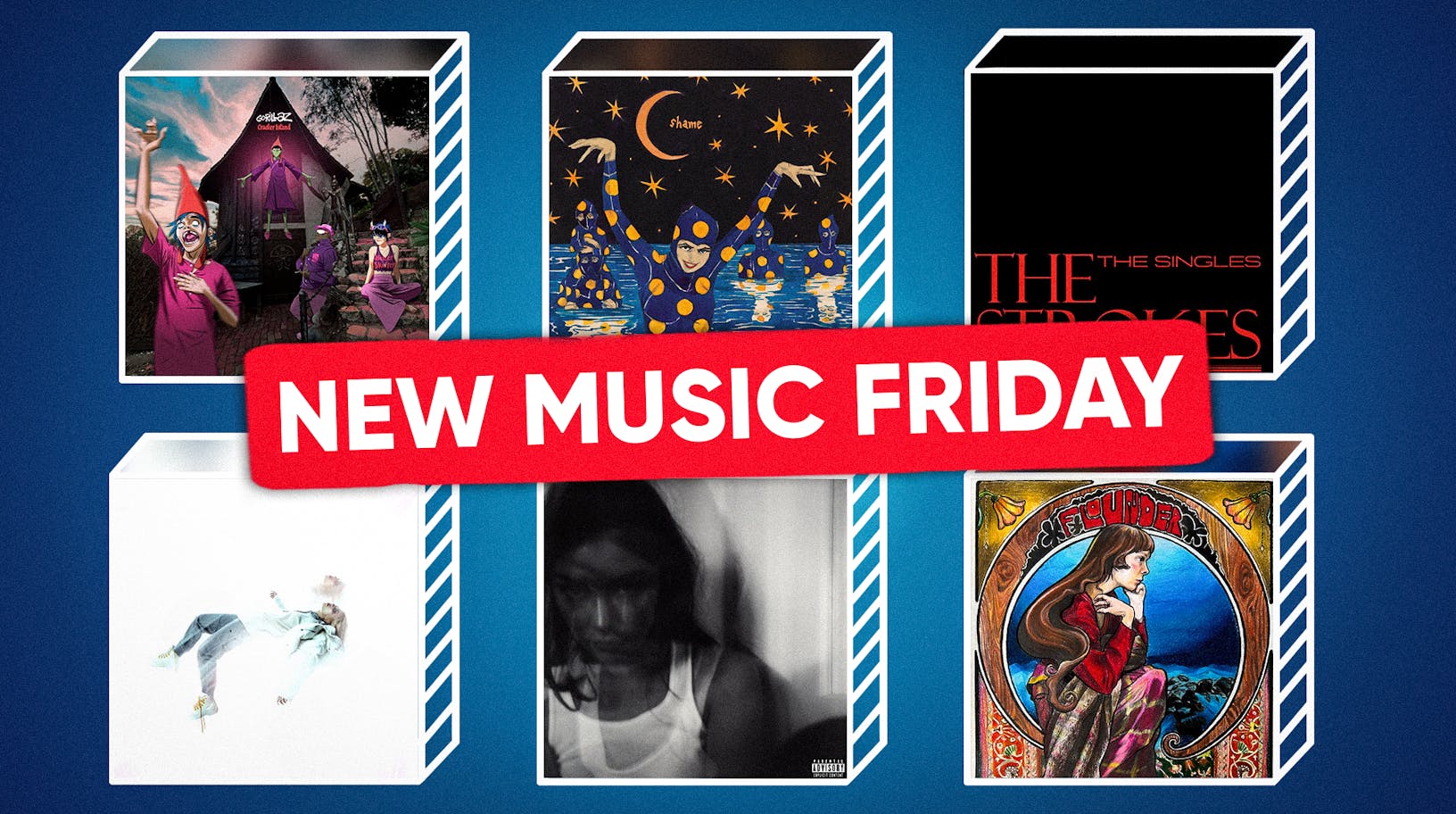 #NewMusicFriday: Gorillaz, The Strokes, Quinnie and more!