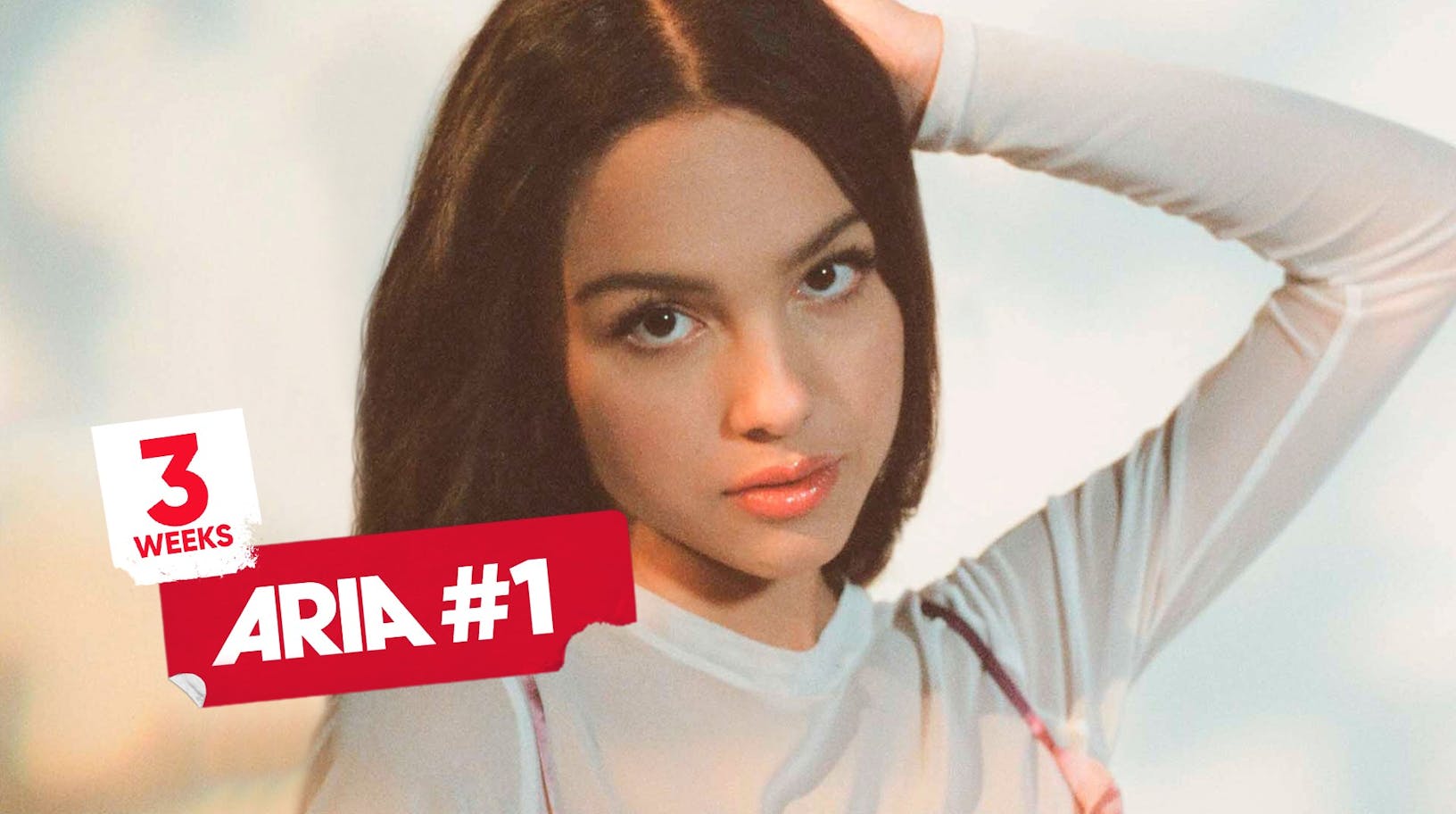 Olivia Rodrigo make it three weeks at #1 on the ARIA Singles Chart with Drivers License