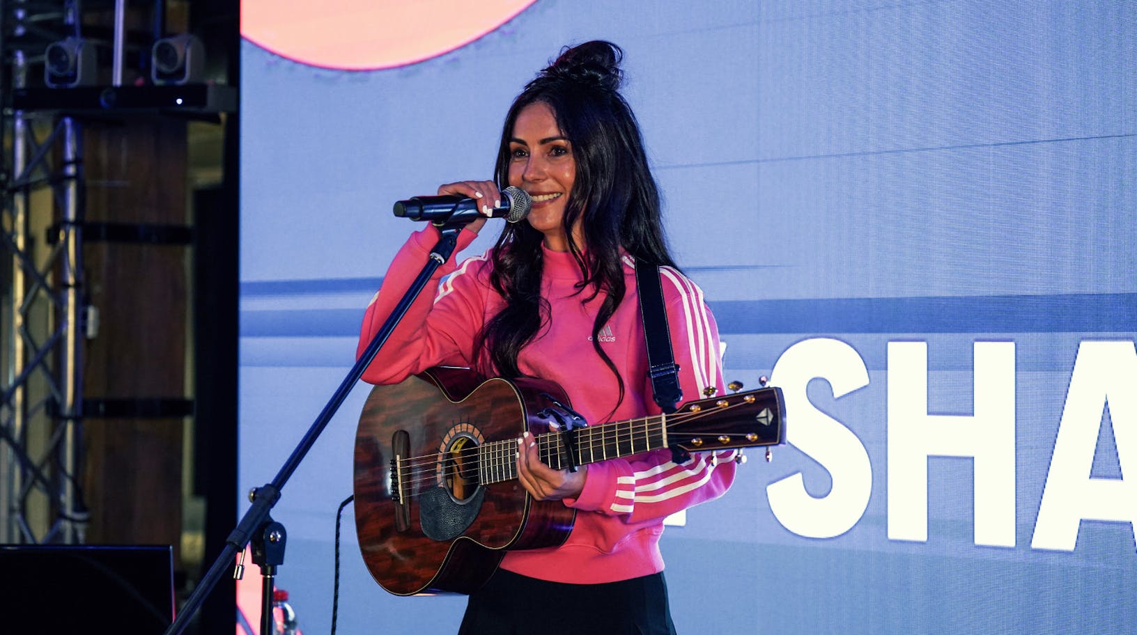 Amy Shark and Josh Hannan perform for  Our Soundtrack Our Ads